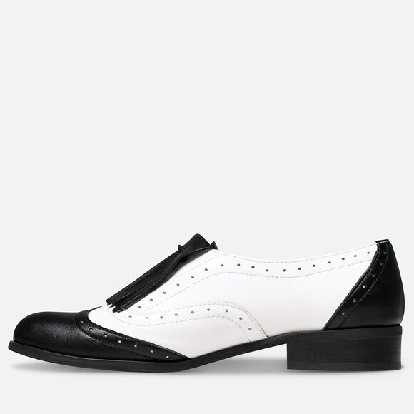 SHOE BUNDLE of 2 pairs: Spectator Shoes and Lace-up Oxfords, Small Size shoes - Picture 7 of 8